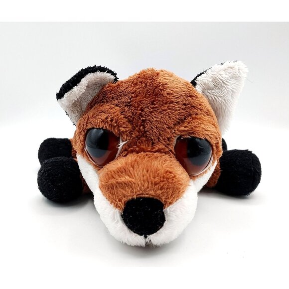 Russ Berrie Sly Lil Peepers Fox Stuffed Animal 11" Plush Big Eyes - Picture 2 of 5